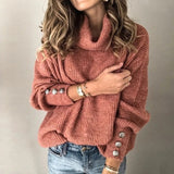 Neckline Button Sweater